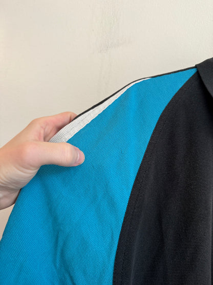00s Carolina Panthers Reebok Play Dry Polo Shirt (L)