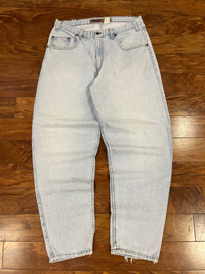 00s Levi's Silver Tab Light Wash Baggy Jeans (36 x 32)