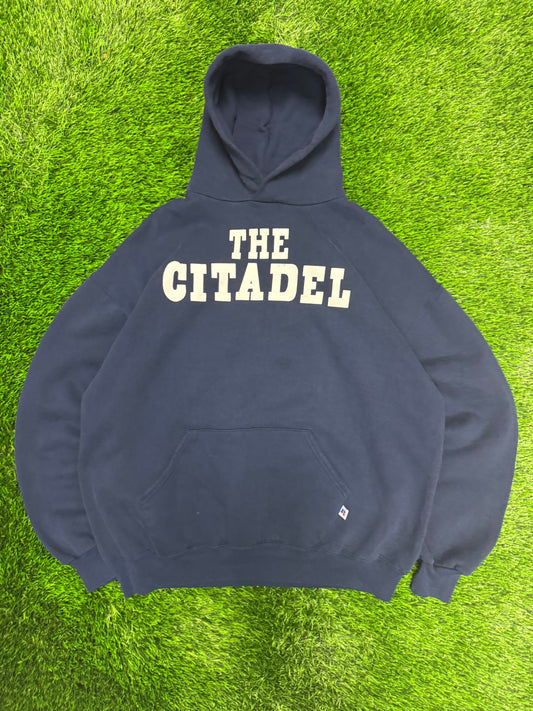 90s The Citadel Military College Vintage Russell Hoodie (XL)