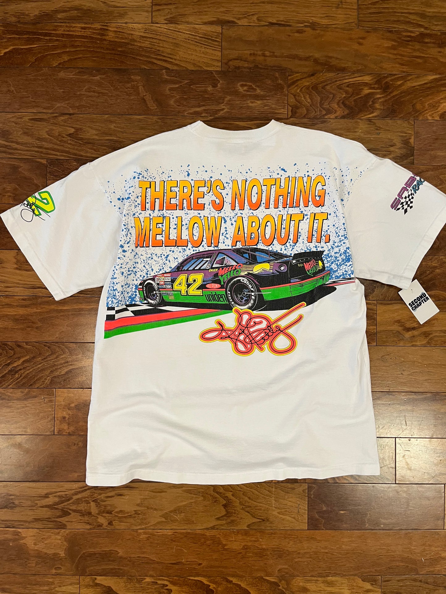 1992 Mello Yellow Nascar AOP Tee (XL)