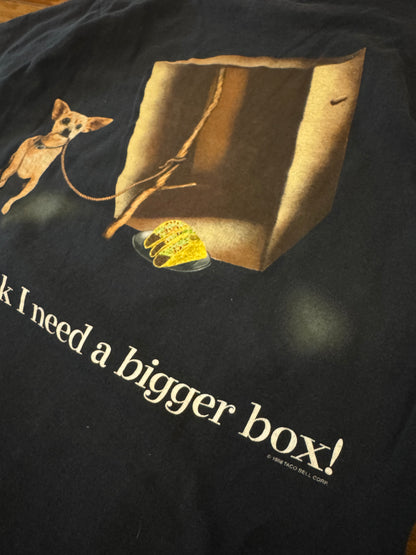 90s Taco bell "Here Lizard" Promo Tee (M)