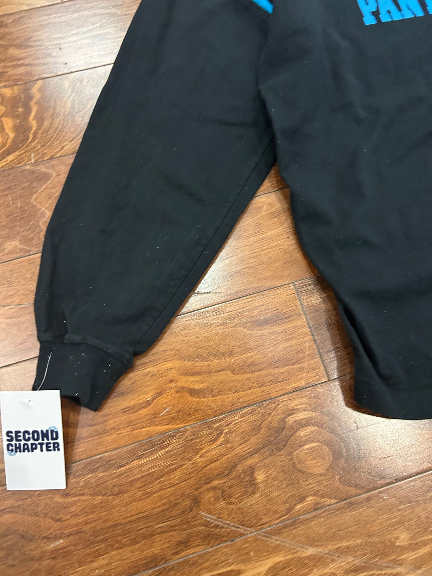 00s Carolina Panthers Striped Long Sleeve Shirt (L)