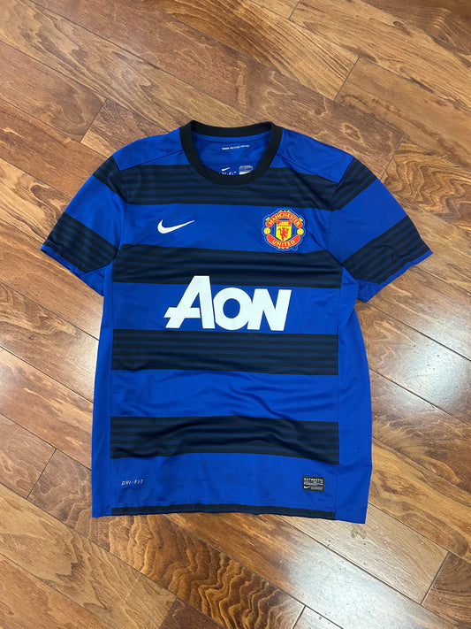 Manchester United AON Nike Soccer Jersey 2011-12 Kit (M)