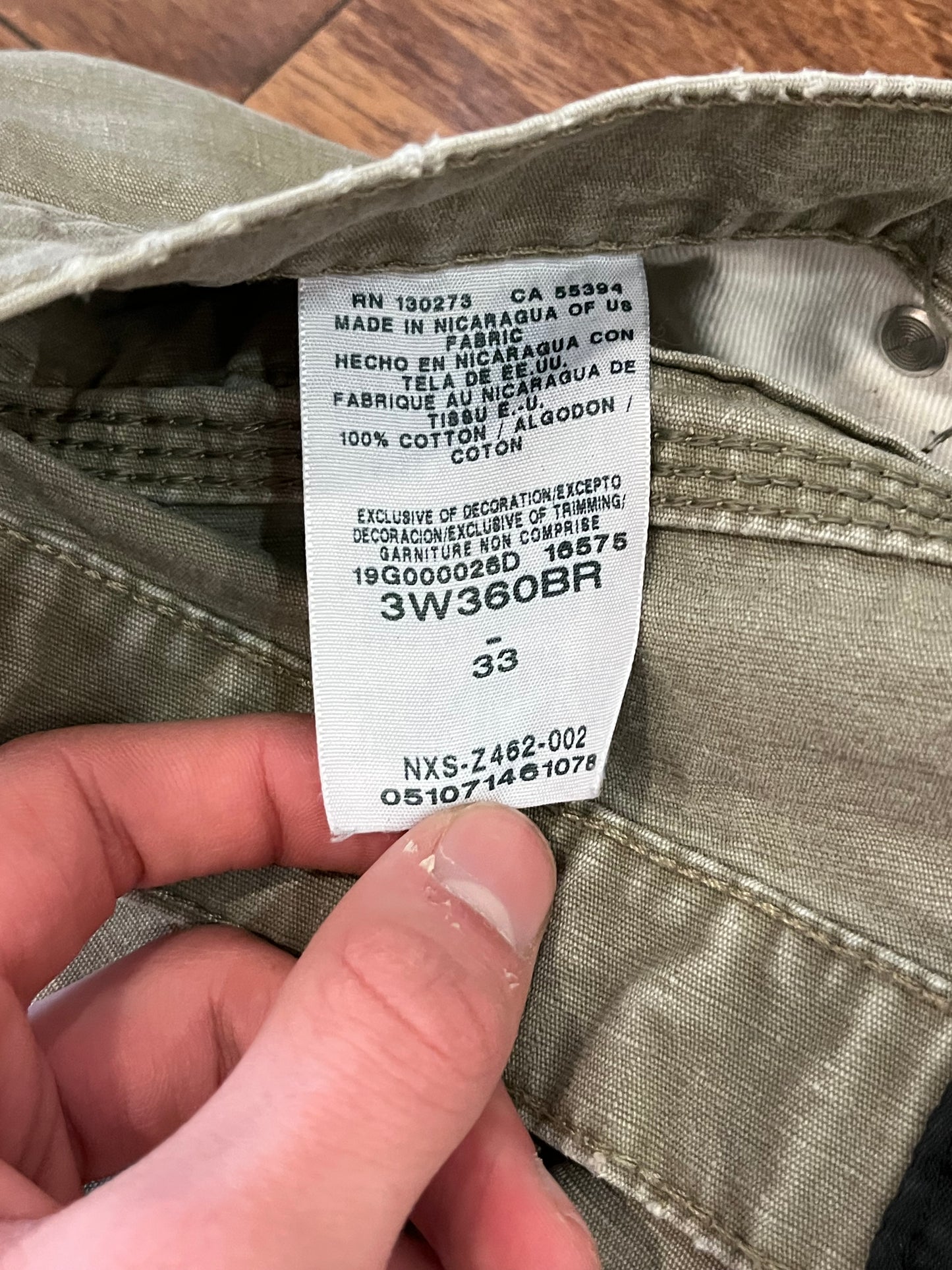 00s Wrangler Riggs Cargo Shorts (33)