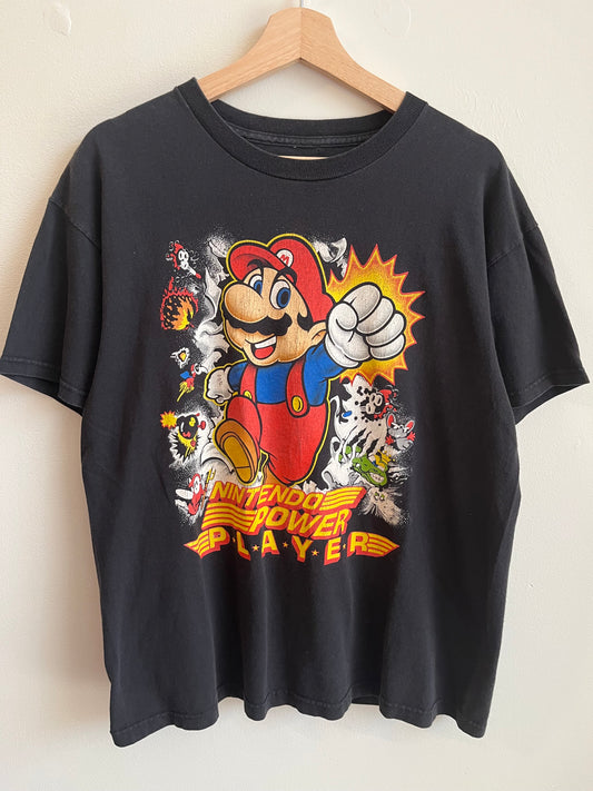 2010s Mario Nintendo Power Player Tee (L)