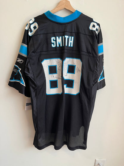 00s Carolina Panthers Steve Smith #89 Home Reebok Jersey (L)