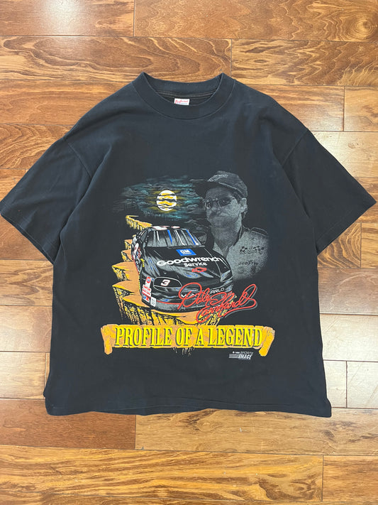 1995 Dale Earnhardt "Profile of a Legend" Nascar Tee (XL)