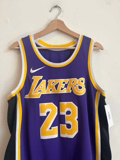 2019 Lebron James LA Lakers Nike NBA Jersey (L)
