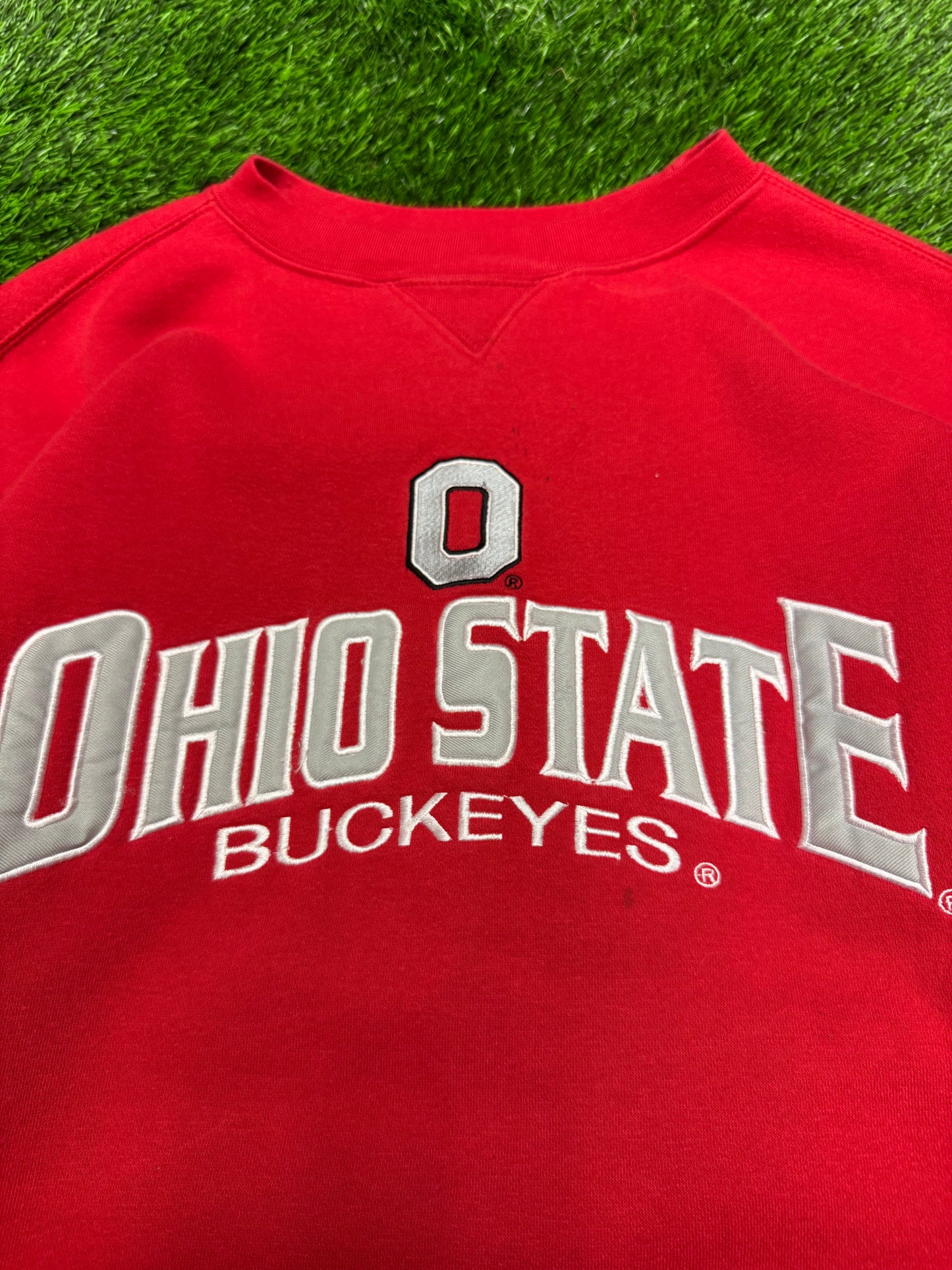 00s Ohio State University Buckeyes Varsity Athletic Vintage Crewneck (M)
