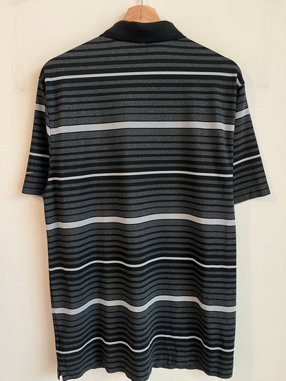 2014 Carolina Panther Nike Golf Striped Polo (L)