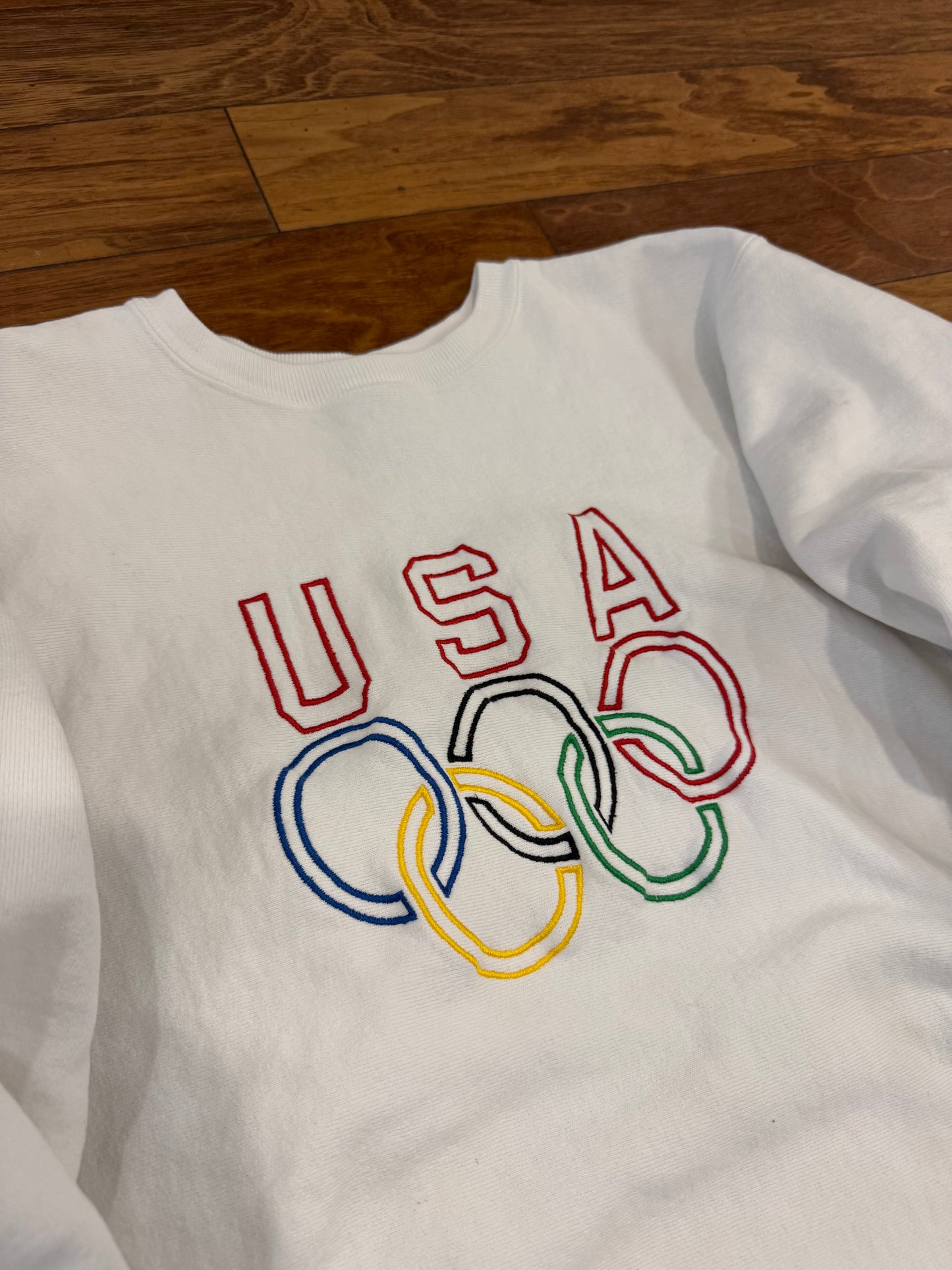 1996 USA Olympics Reverse Weave Vintage Crewneck (L)