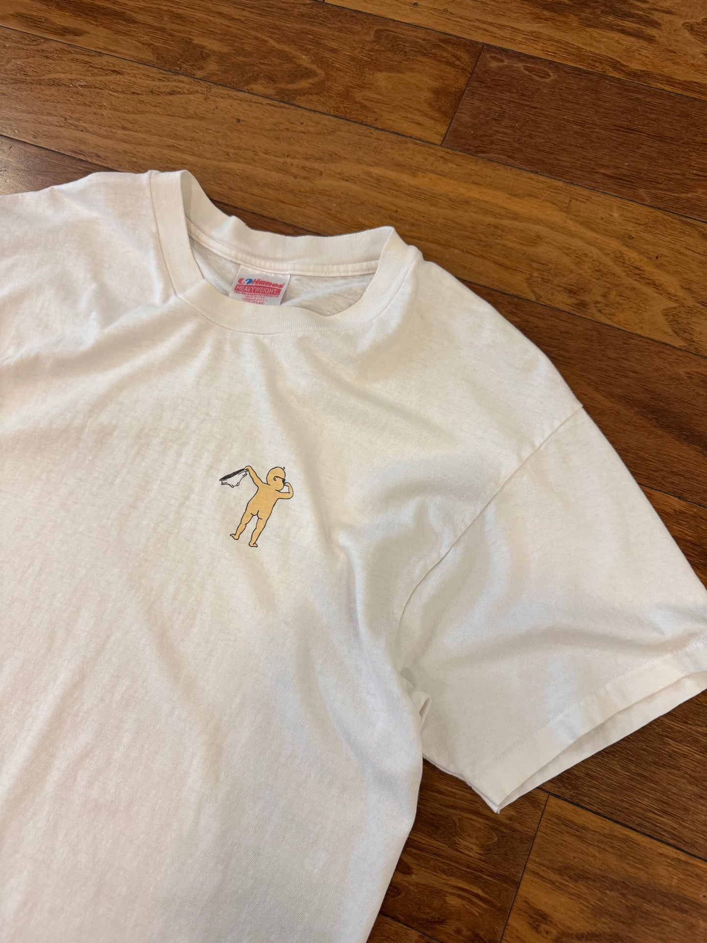 90s Dads Against Diapers Distressed Tee (L)