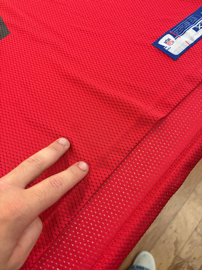 00s Atlanta Falcons Michael Vick Red Jersey (XL)