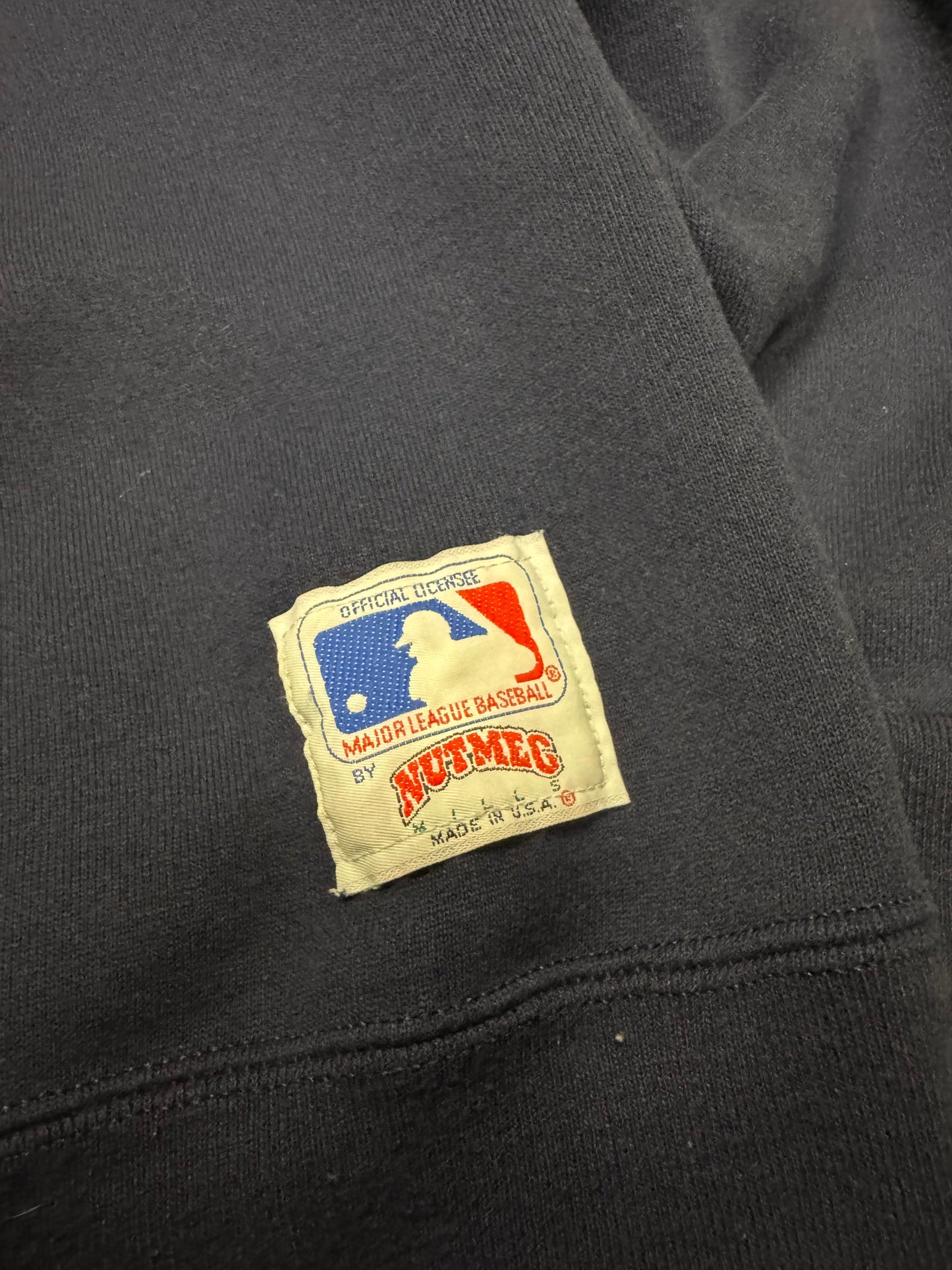 1991 Atlanta Braves World Series Vintage Nutmeg MLB Crewneck (L)