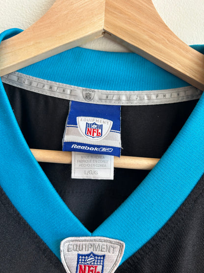 00s Carolina Panthers Julius Peppers Home Jersey (L)