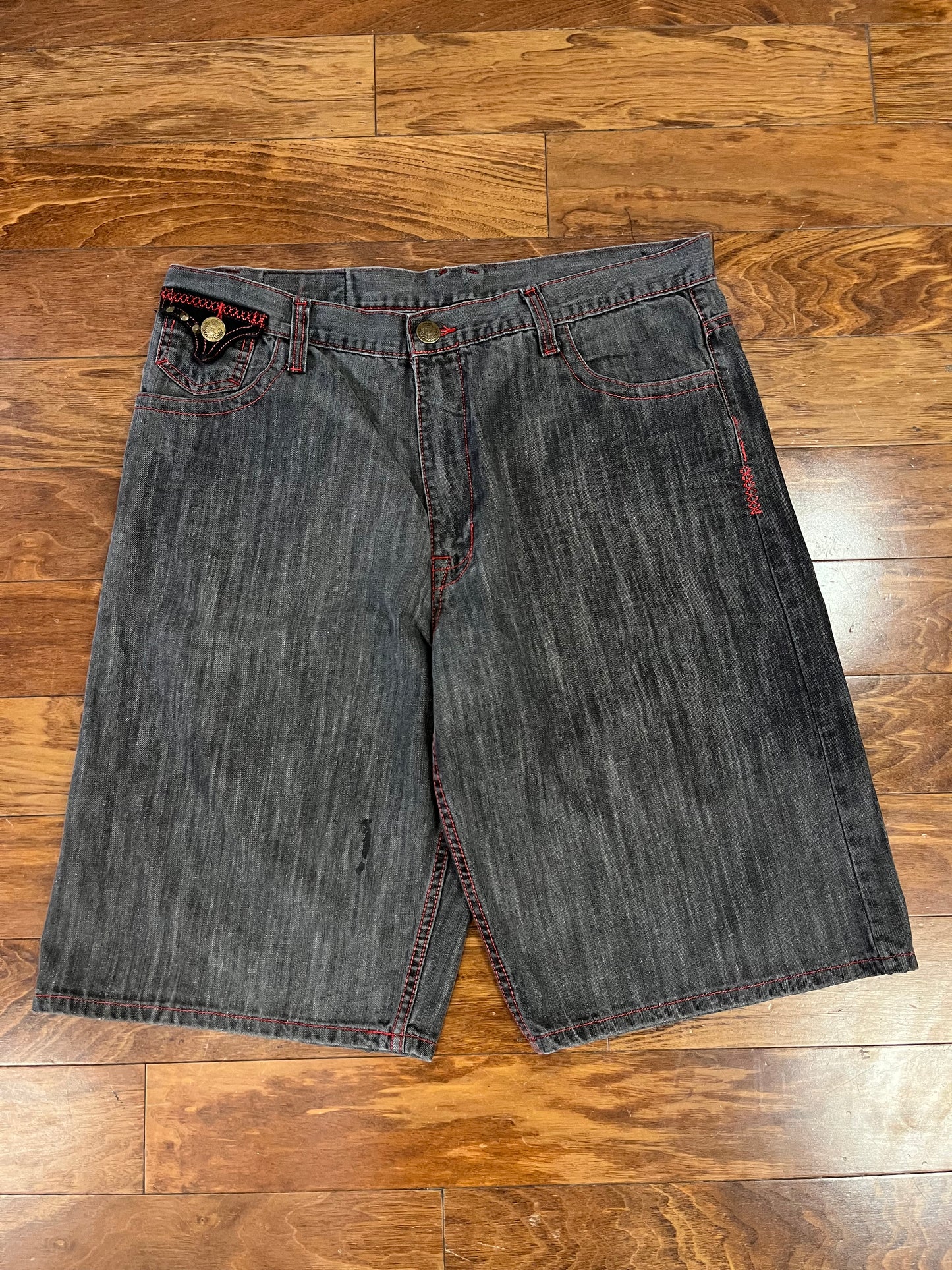 00s PJ Mark Baggy Jean Shorts (40)