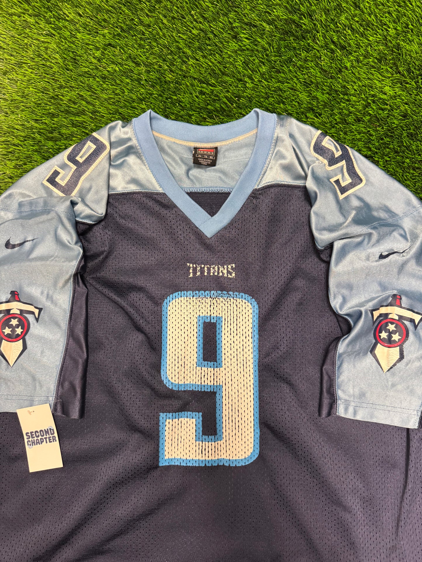 Tennessee Titans Steve McNair Nike Team #9 Jersey (XL)