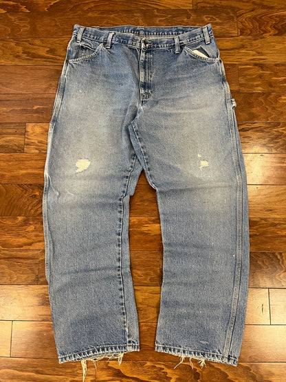 00s Dickies Distressed Carpenter Jeans (38 x 32)