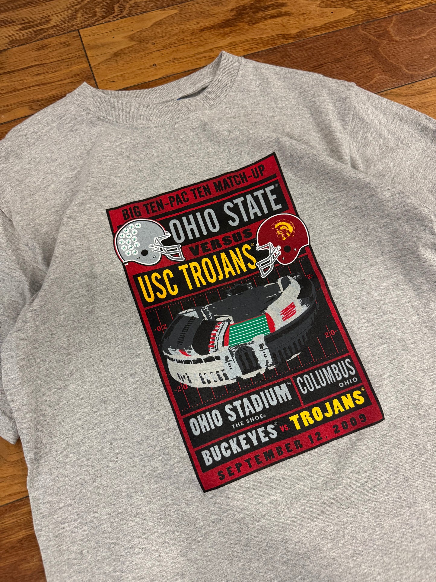 2003 Ohio State (OSU) v Southern California (USC) Trojans Deadstock Tee (M)