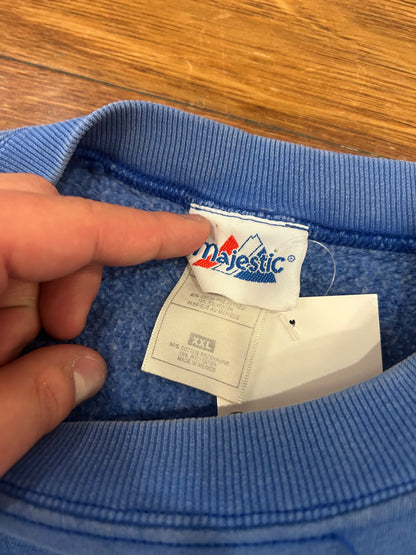 00s Indianapolis Colts Vintage Embroidered Faded Crewneck (XXL)