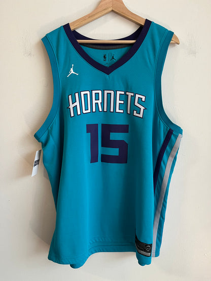 00s Charlotte Hornets Kemba Walker Nike Swingman Jersey (XXL)