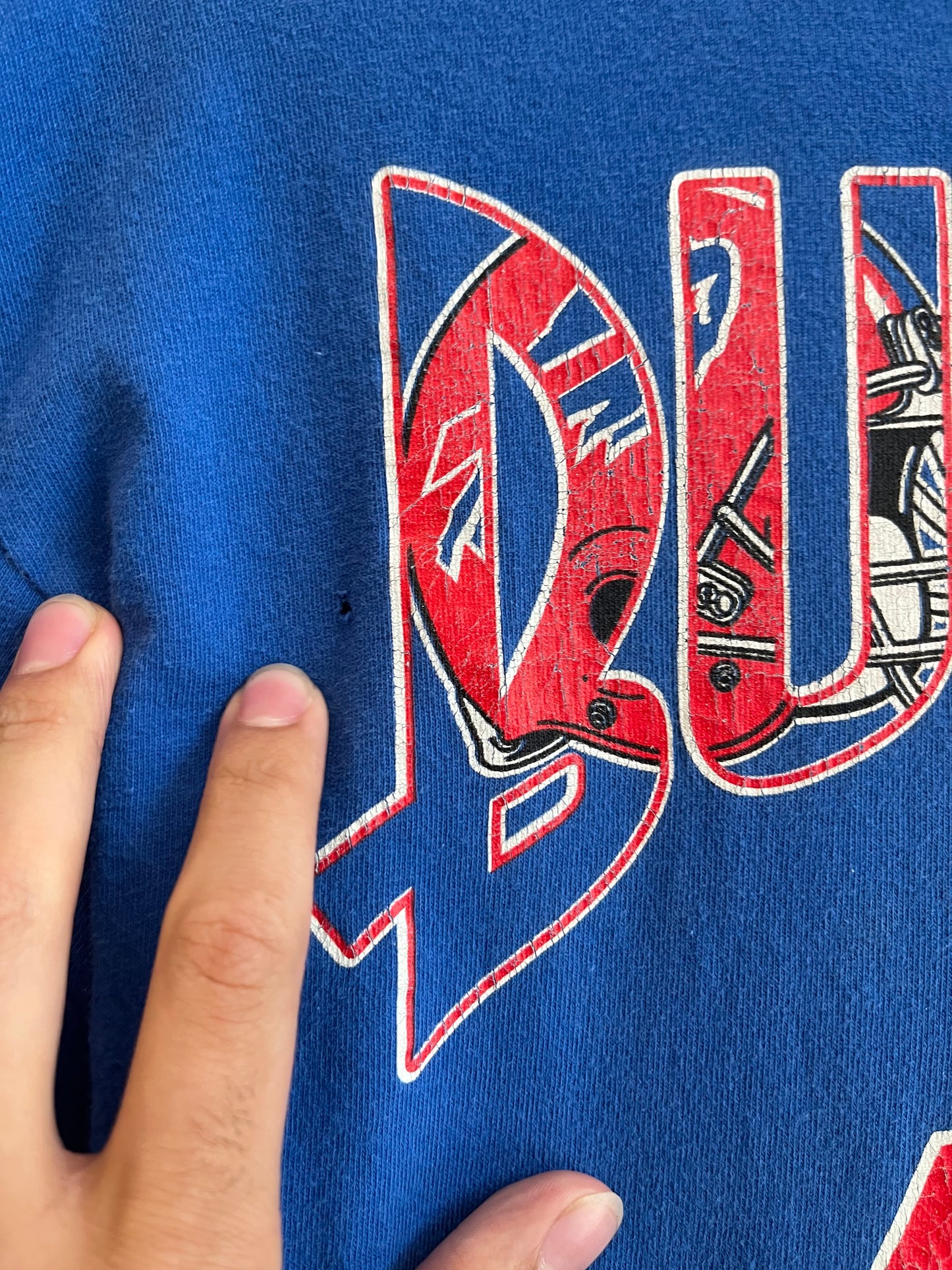 1993 Buffalo Bills Nutmeg NFL Blue Tee (L)