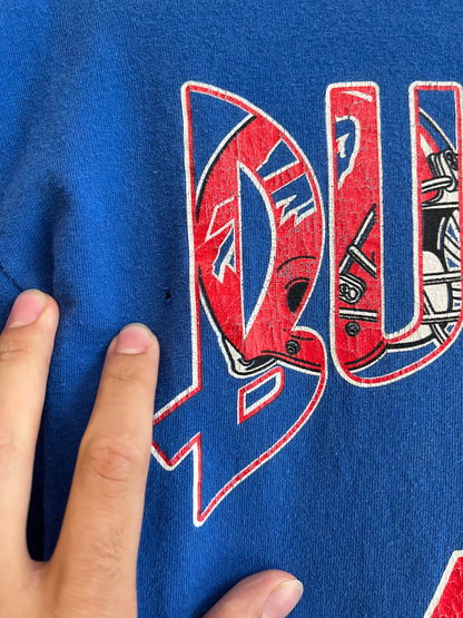 1993 Buffalo Bills Nutmeg NFL Blue Tee (L)