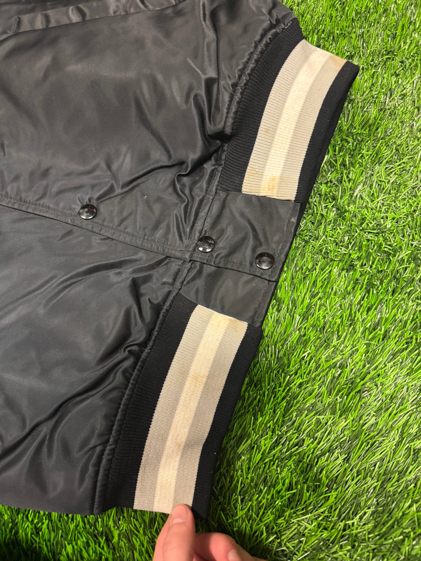 90s Los Angeles Kings Vintage NHL Satin Jacket (M)