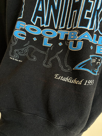 1993 Carolina Panthers Football Club Crewneck (M)