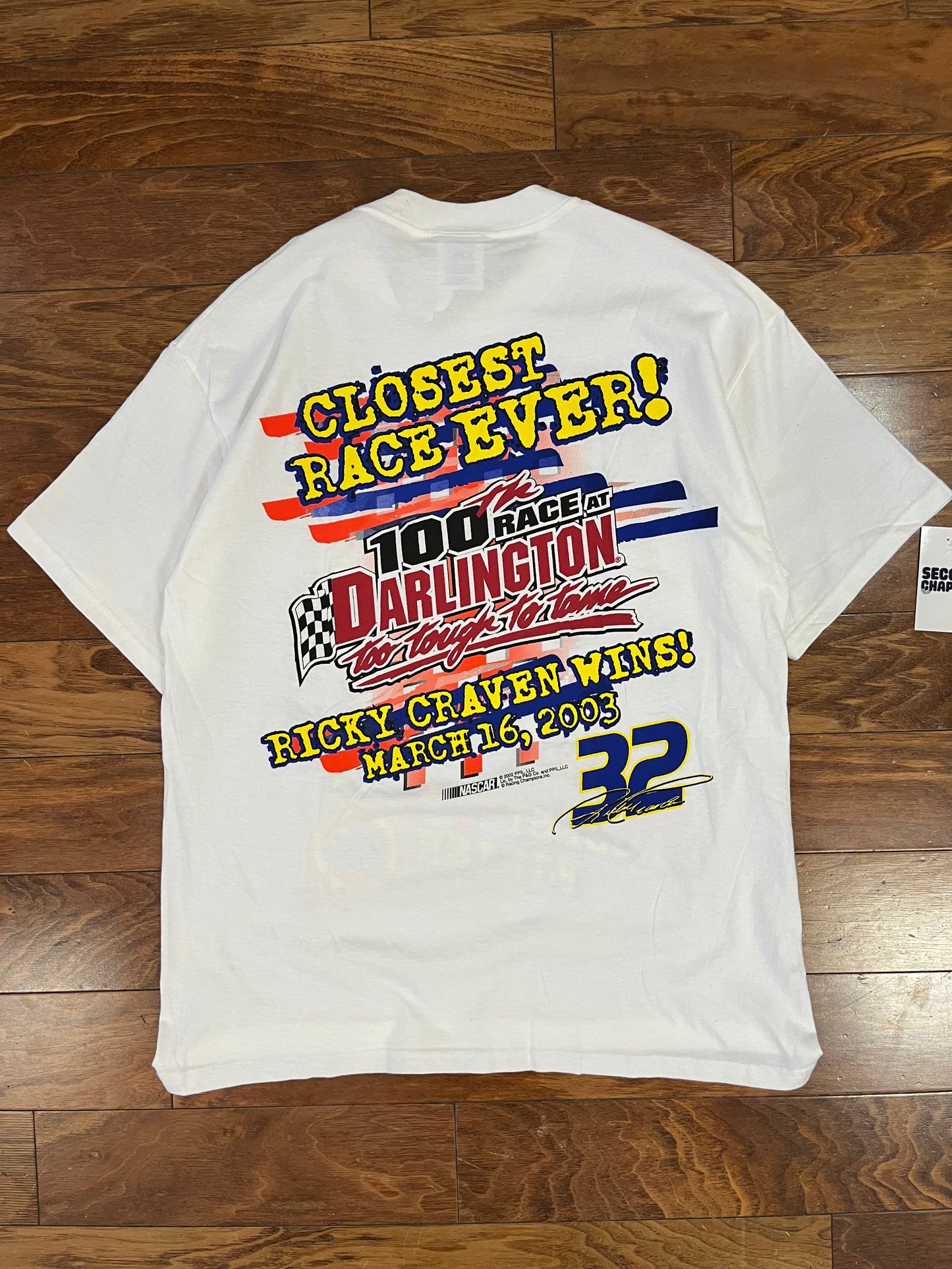 2003 Tide Racing Deadstock Vintage Nascar Tee (L)