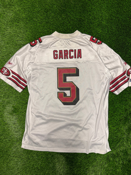 San Francisco 49ers Jeff Garcia #5 Reebok Jersey (XL)