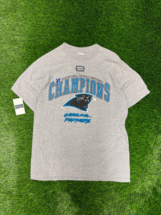 2003 Carolina Panthers NFC Super Bowl Tee (M)