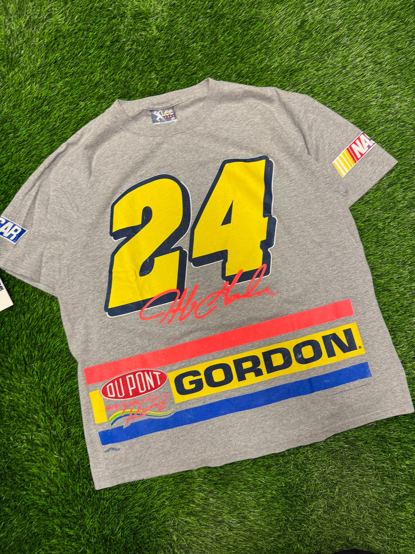 1995 Jeff Gordan AOP Vintage Lee #24 Tee (XL)