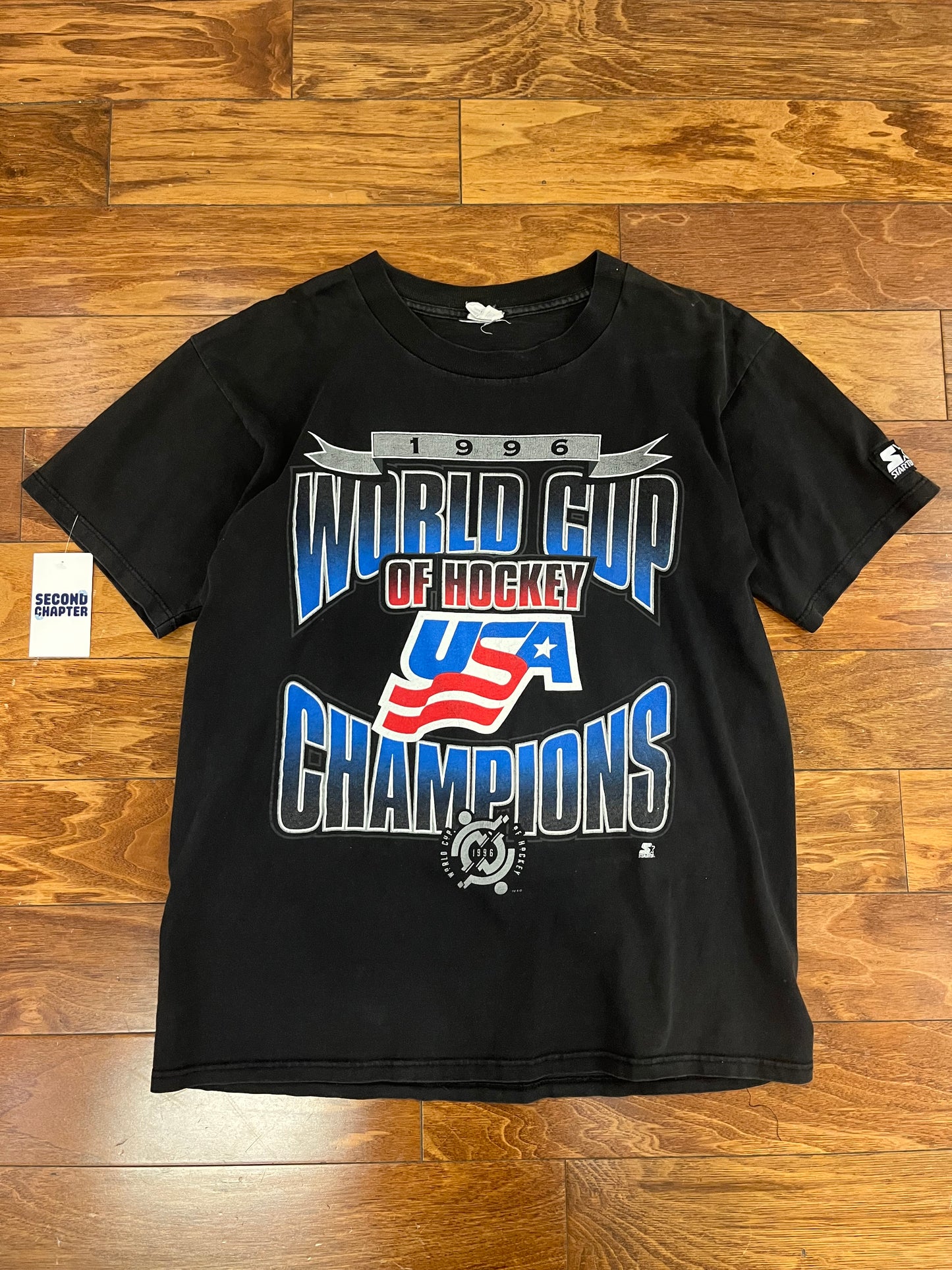 1996 World Cup of Hockey Vintage USA Starter Tee (M)