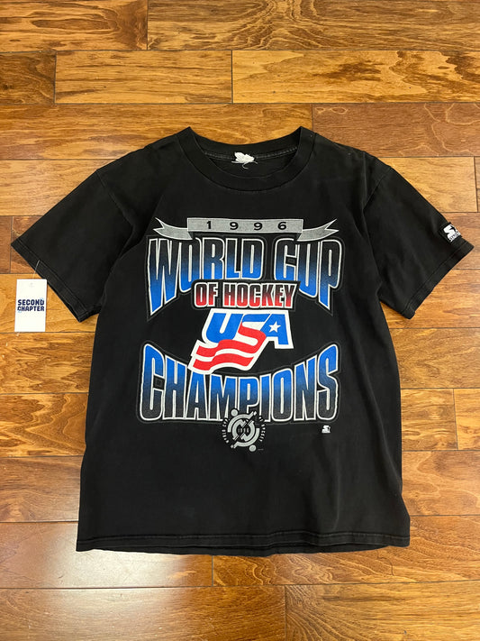 1996 World Cup of Hockey Vintage USA Starter Tee (M)