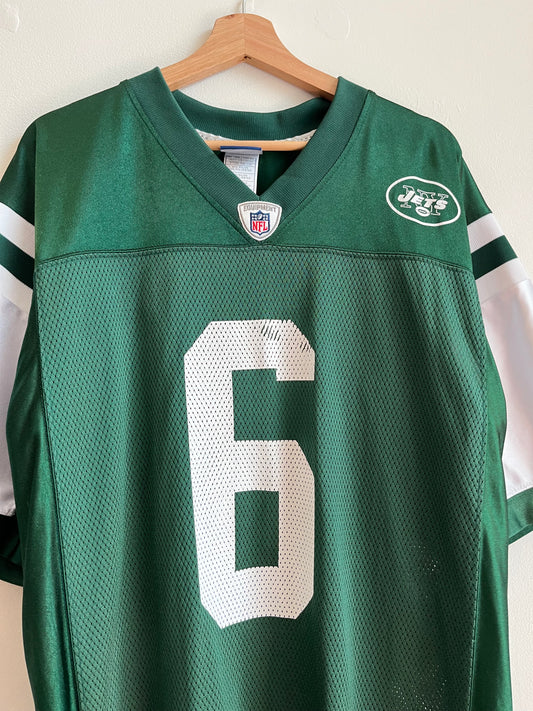 2000s New York Jets Mark Sanchez Reebok Jersey (M)