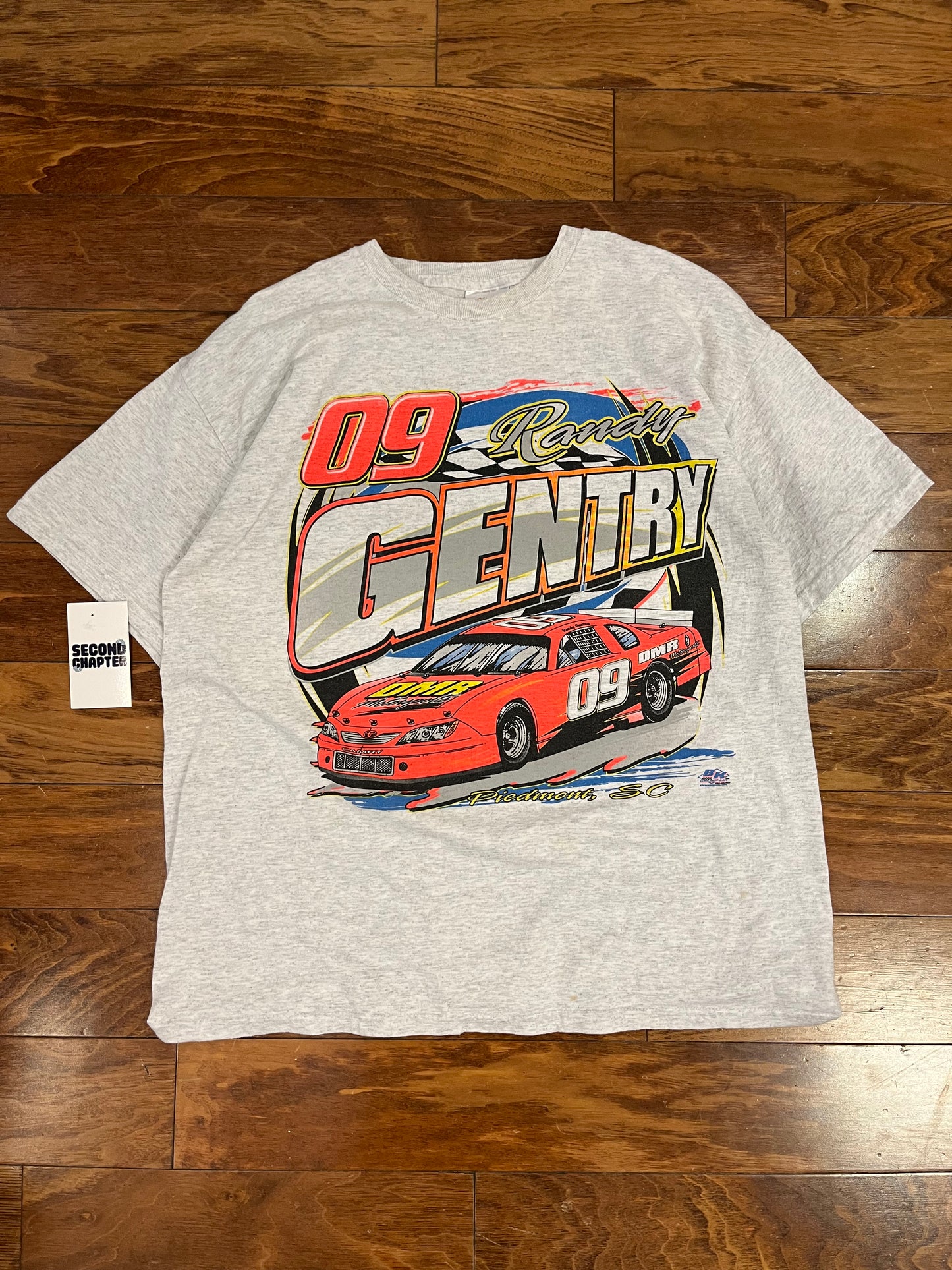 2009 Randy Gentry Front/Back Racing Graphic Tee (L)