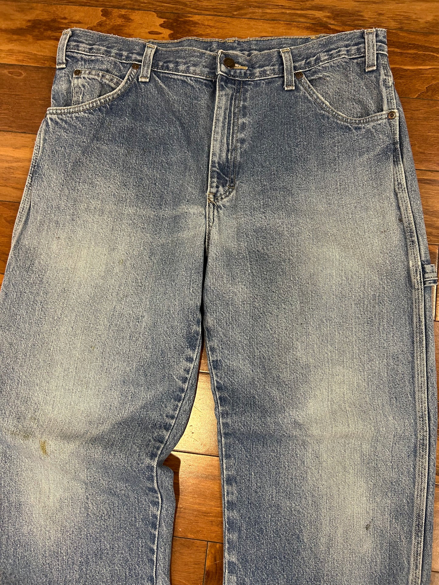 00s Dickies Red Tab Mid Wash Jeans (36 x 32)