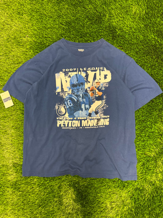 2009 Indianapolis Colts Peyton Manning Tee (XXL)