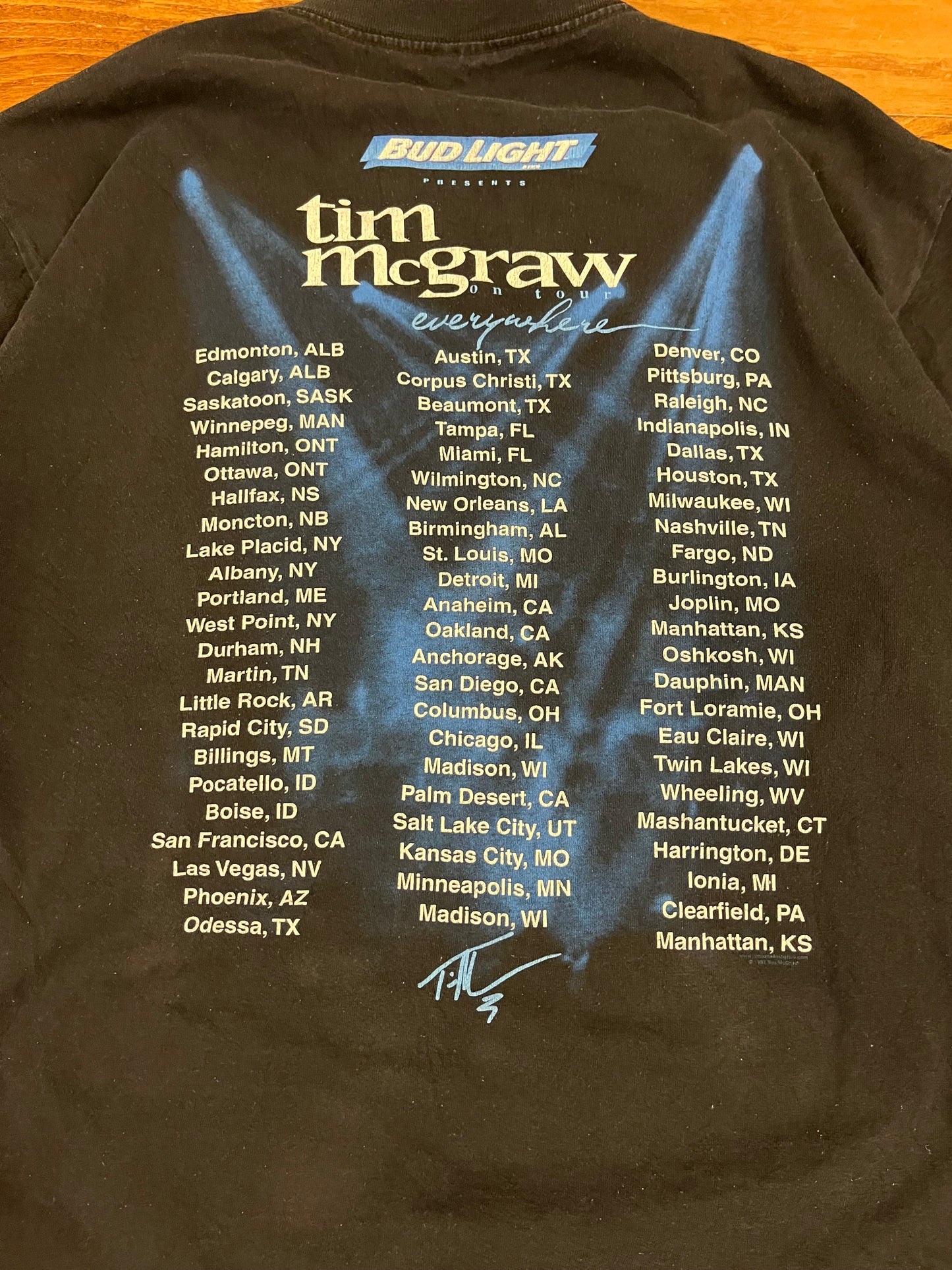 90s Tim McGraw Country Music Tee (XL)