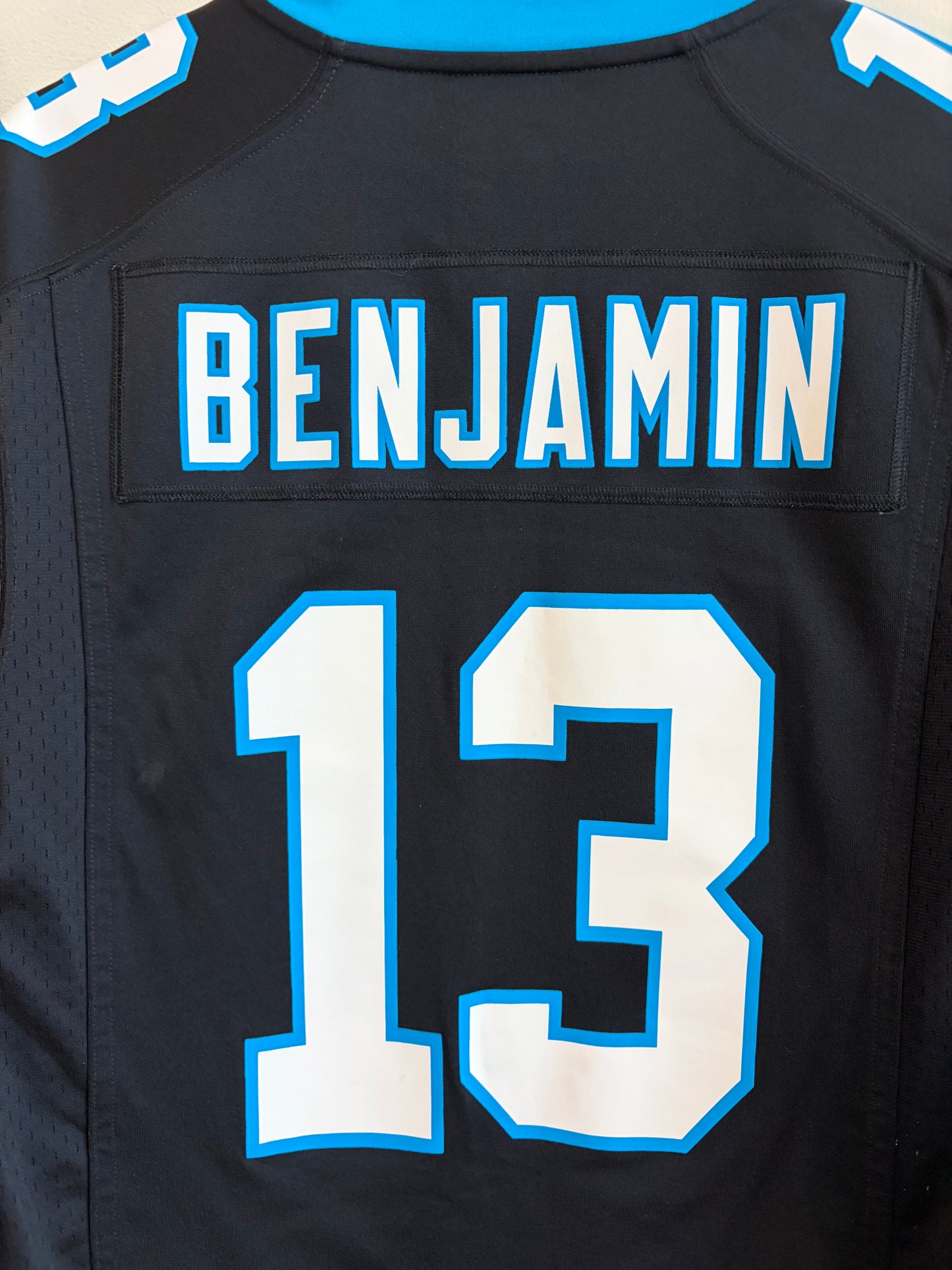 2010s Carolina Panthers Kelvin Benjamin Nike Home Jersey (S)