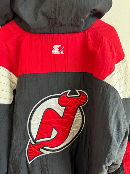 90s New Jersey Devils Vintage Starter Jacket (XL)