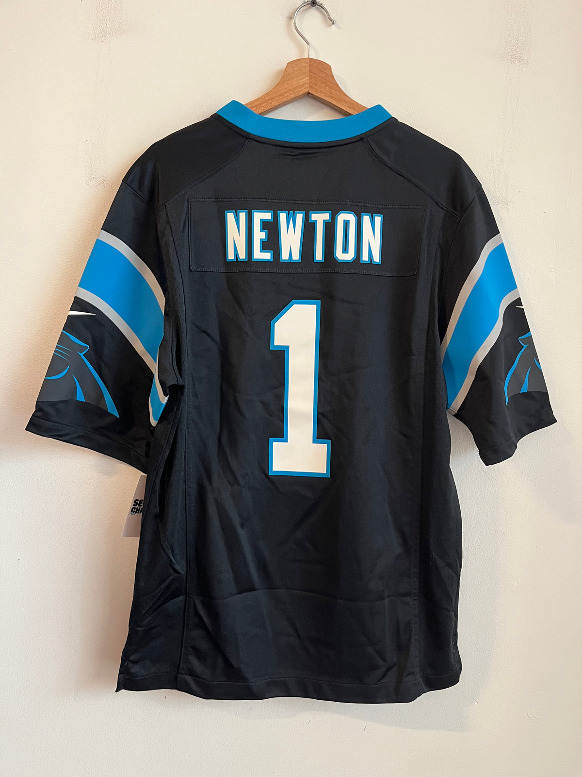2016 Carolina Panthers Cam Newton Nike Home Jersey (S)