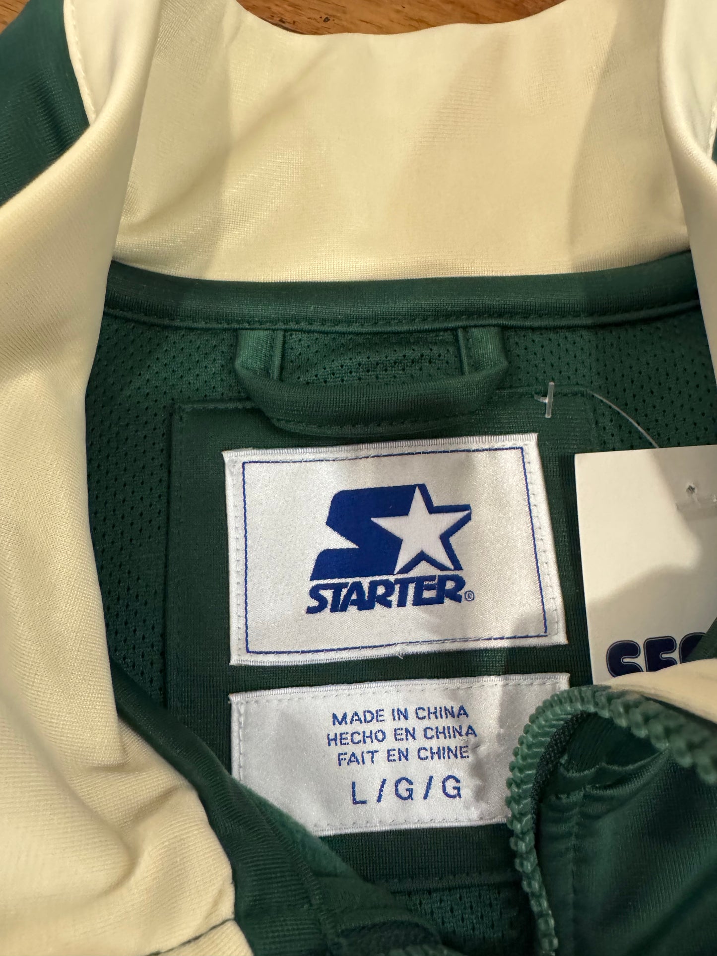 00s Milwaukee Bucks Starter Warm Up Jacket (L)