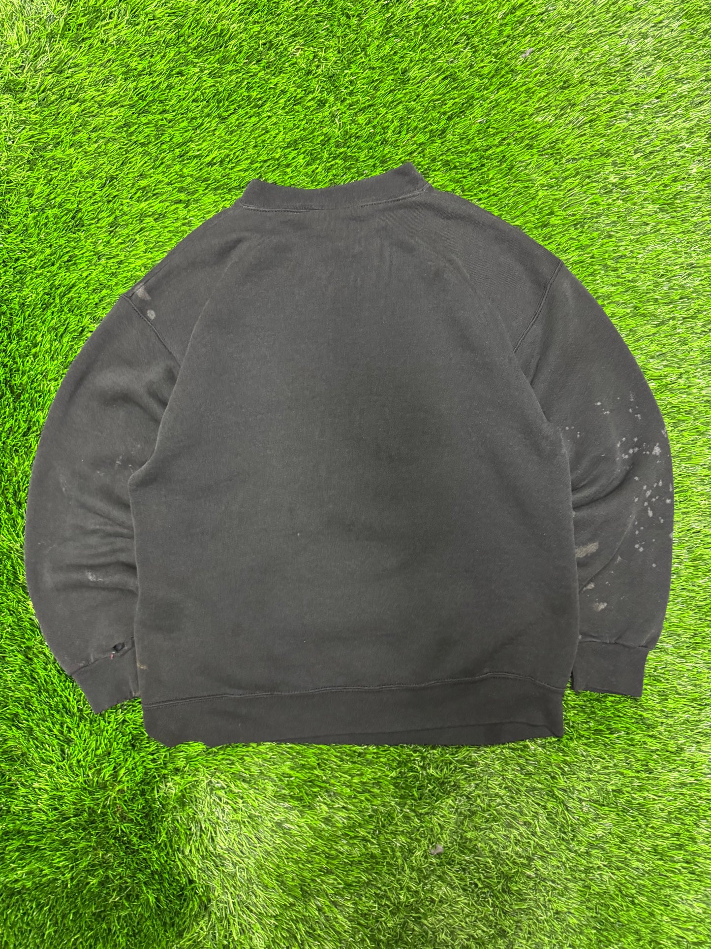 1997 Buffalo Sabres Stanley Cup Thrashed Vintage NHL Crewneck (M)