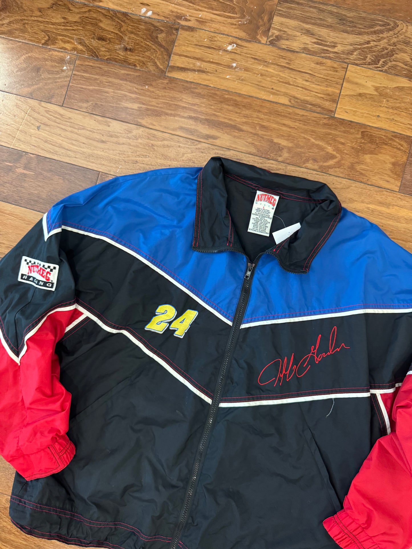 90s Jeff Gordon Nutmeg Nascar Windbreaker (L)