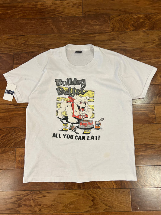 90s University of Georgia "Bulldogs Buffet" Tee (XL)