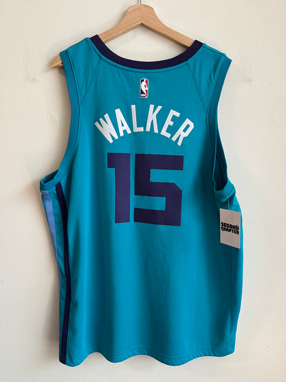 00s Charlotte Hornets Kemba Walker Nike Swingman Jersey (XXL)