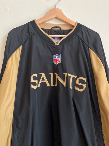 90s New Orleans Saints Two Toned Reeebok Windbreaker (XL)