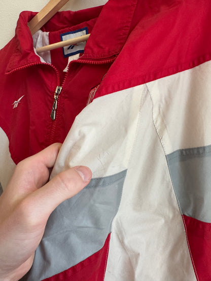 90s Ohio State (OSU) Vintage Reebok Windbreaker (XL)